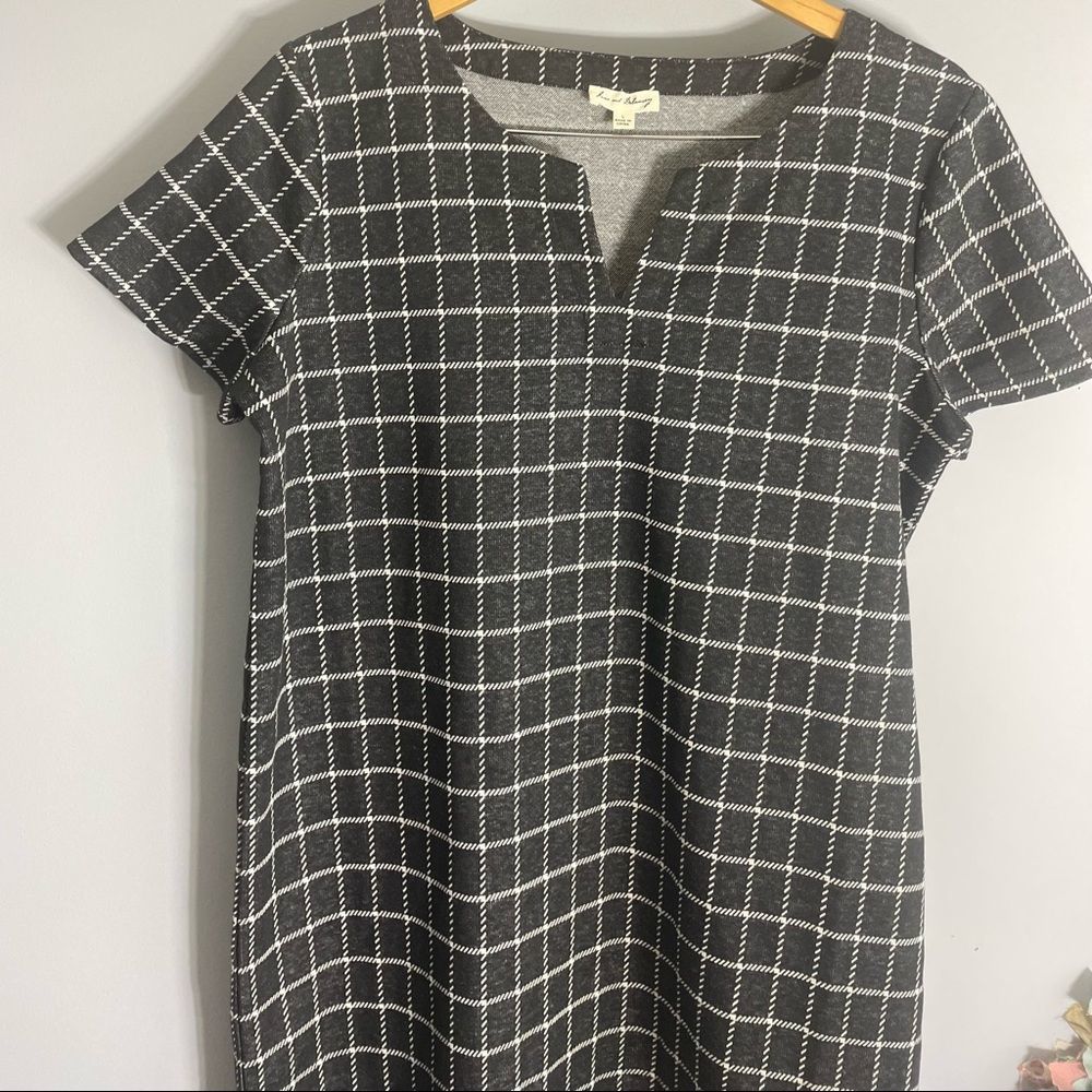 Jane and Delancey Casual Tunic Shirt Stretch Dress Size L NWOT - Picture 4 of 8